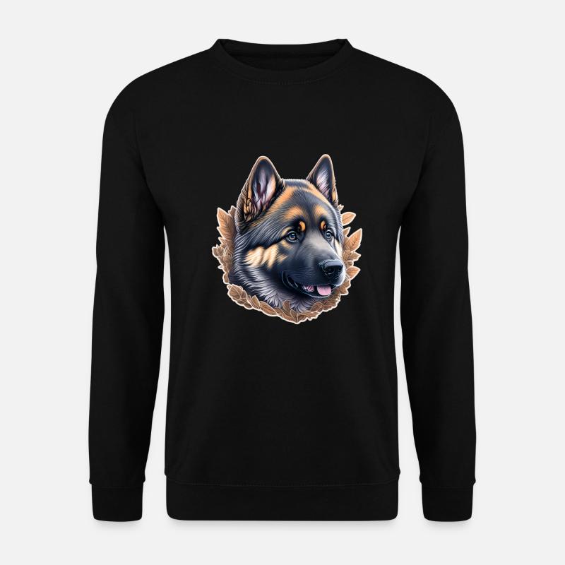 Deutscher Schäferhund Welpe - Unisex Pullover - Schwarz