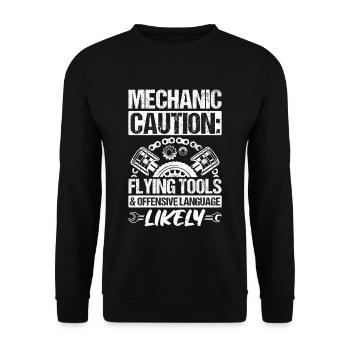 Mécanicien Tuning Tuner Voiture Amant Cadeau Do - Sweat-shirt Unisexe - noir - Devant - Alina (178cm) & Michal (187cm)