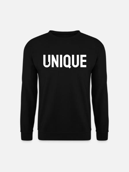 Unique - Sweat-shirt Unisexe - noir
