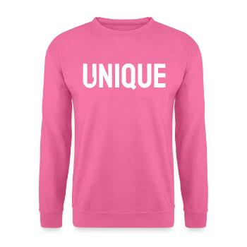 Unique - Unisex Sweatshirt - pink - Front