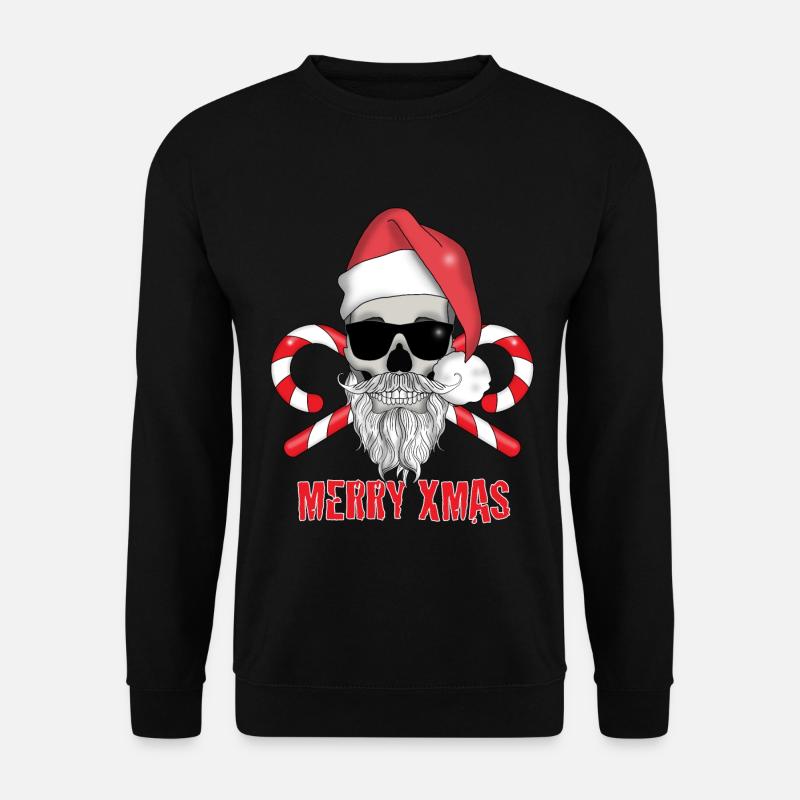 Merry XMAS Bad Santa - Unisex Pullover - Schwarz