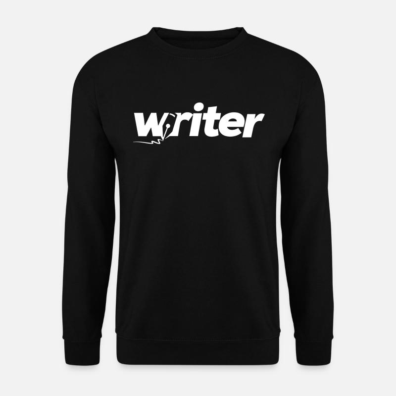 Writer - Unisex Pullover - Schwarz