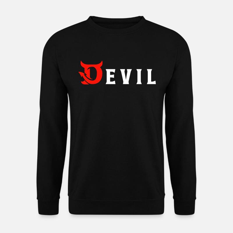 Devil - Teufel - Unisex Pullover - Schwarz