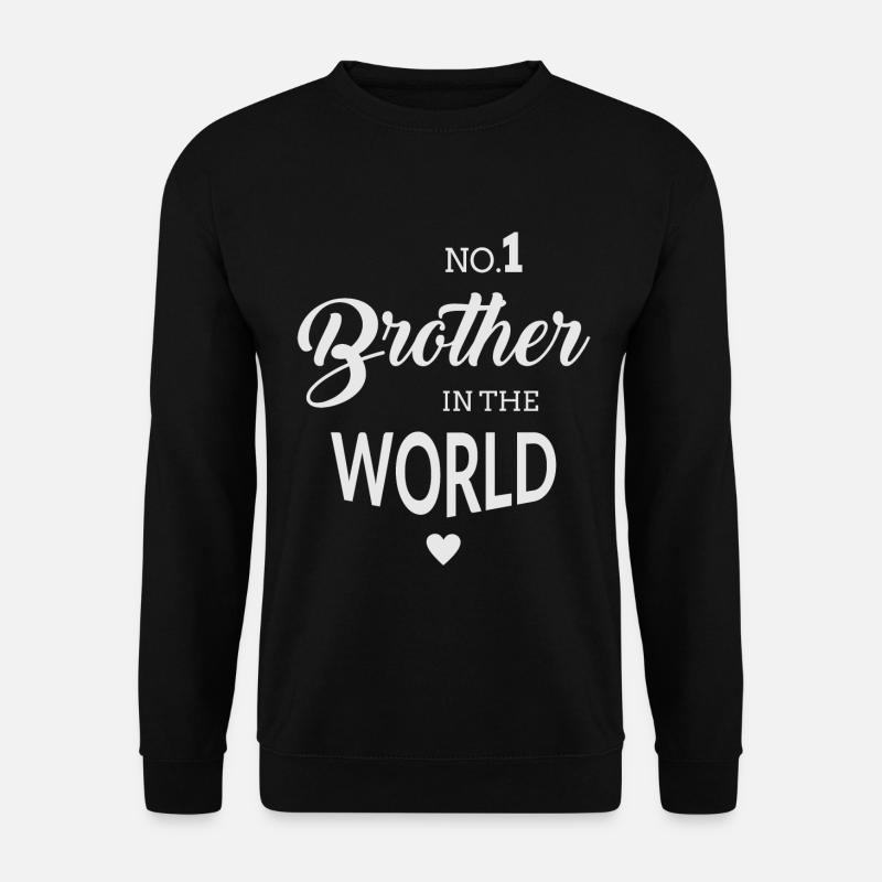 No1 Brother - Unisex Sweatshirt - black
