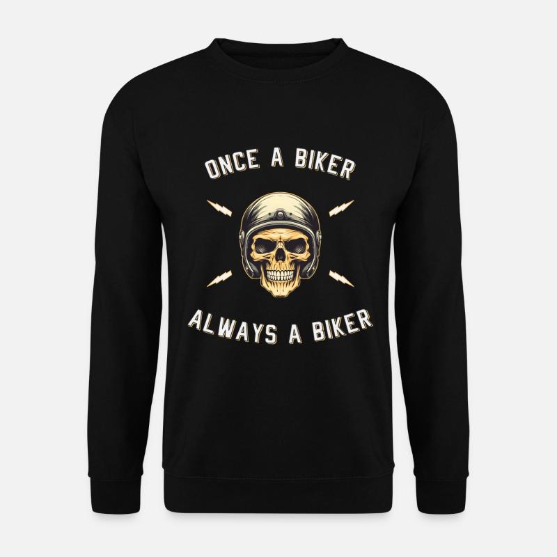 Motorcycle Classic Biker - Unisex Sweatshirt - black
