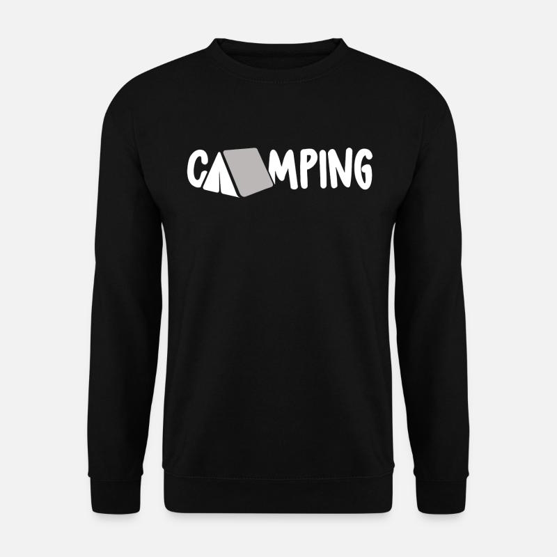 Camping - Unisex Sweatshirt - black