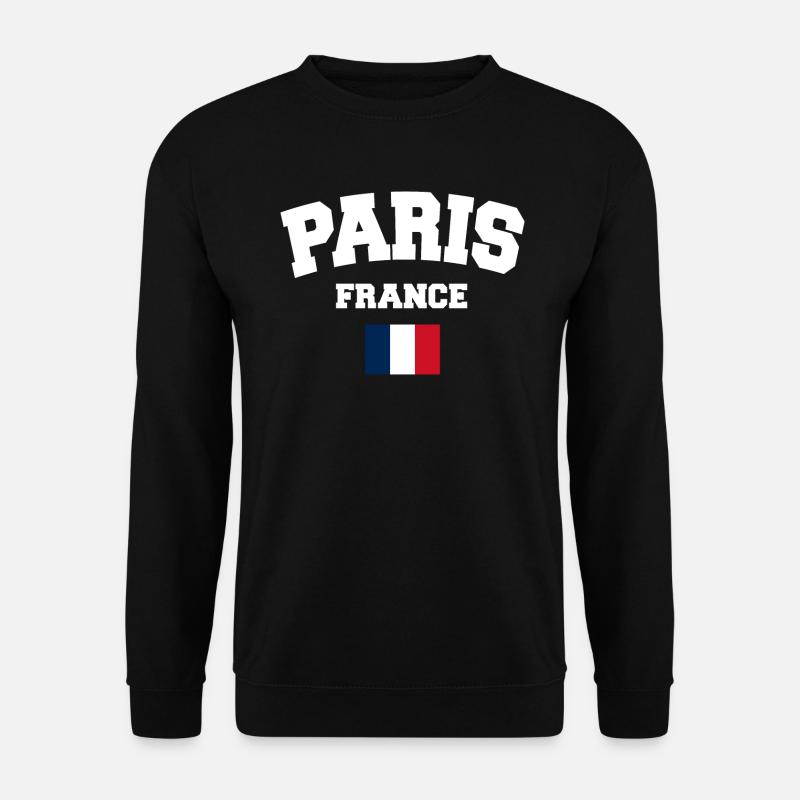 Paris - Unisex Sweatshirt - black