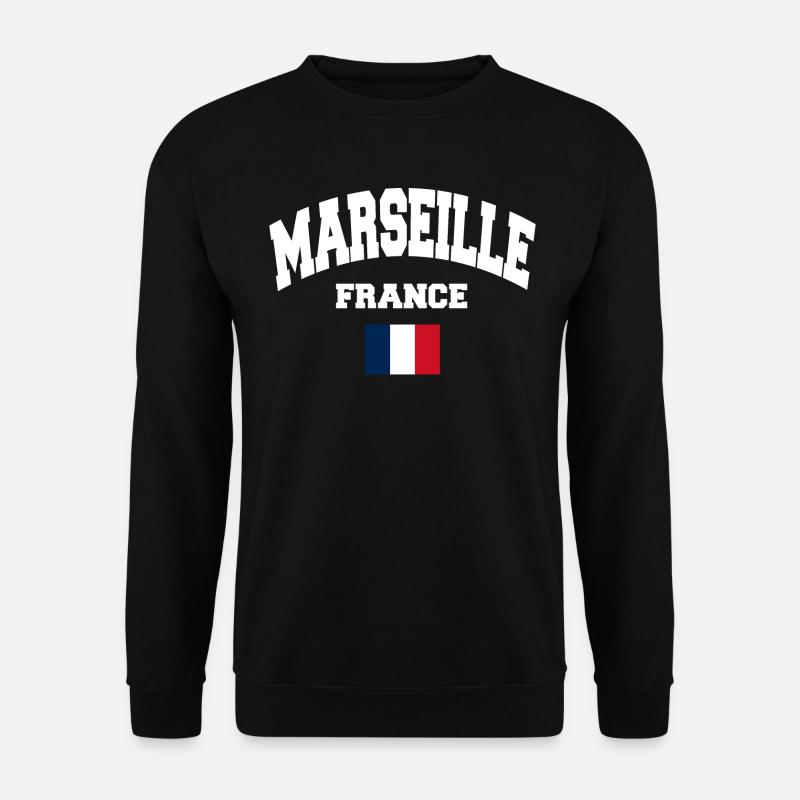Marseille - Unisex Sweatshirt - black
