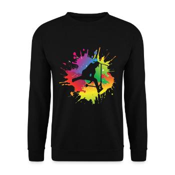 Scooter - Unisex Pullover - Schwarz - Vorne - Alina (178cm) & Michal (187cm)