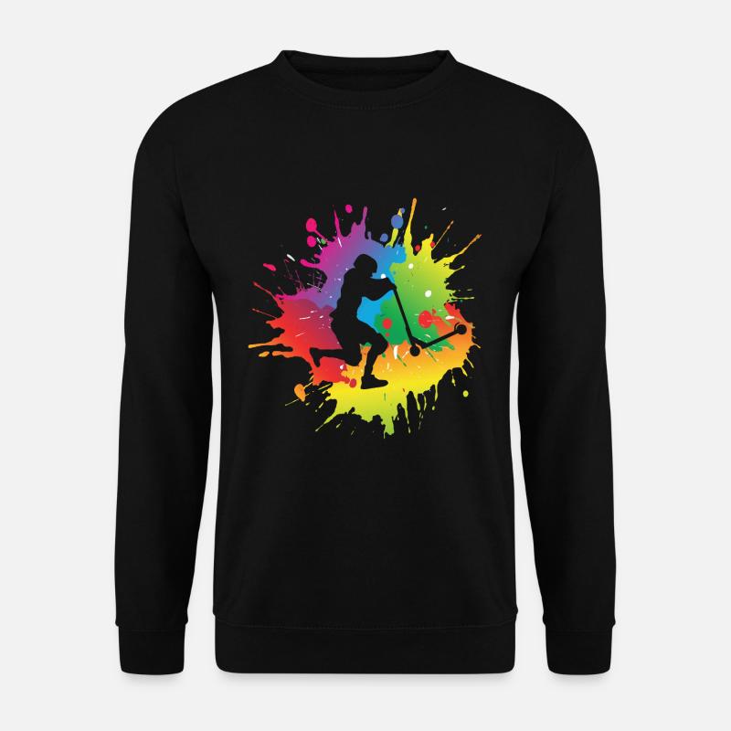 Cascade de scooter - Sweat-shirt Unisexe - noir