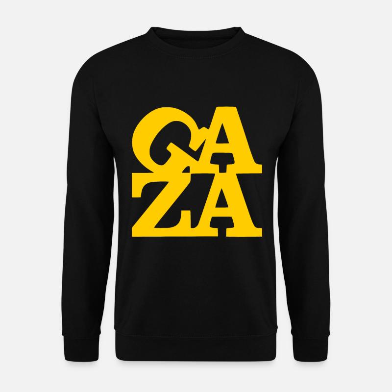 Gaza - Unisex Pullover - Schwarz