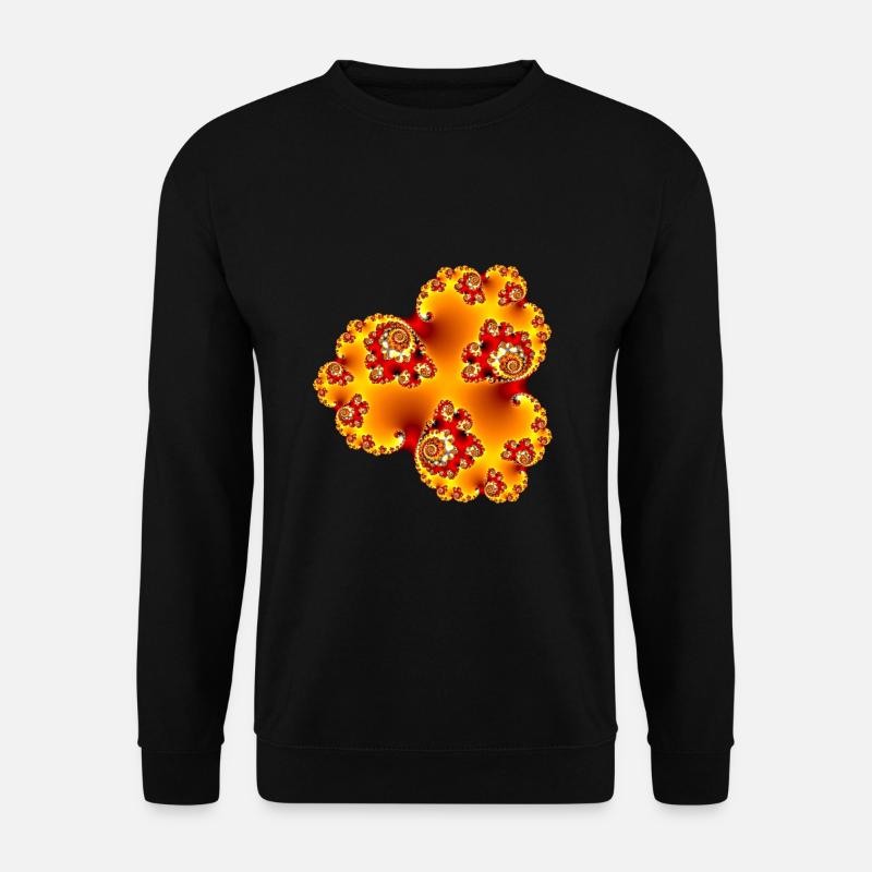 Fractal # 206_2 - Unisex Sweatshirt - black