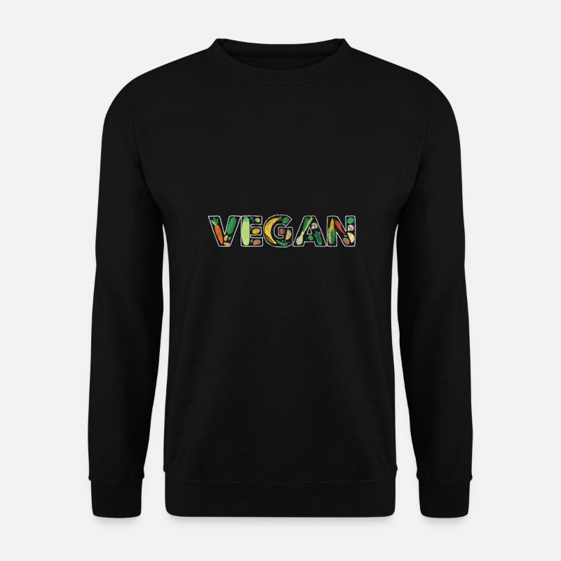 Vegan - Unisex Pullover - Schwarz