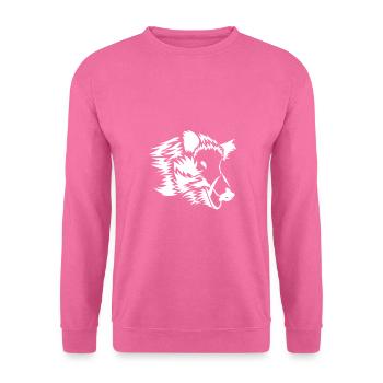 Wildschwein - Unisex Pullover - Pink - Vorne