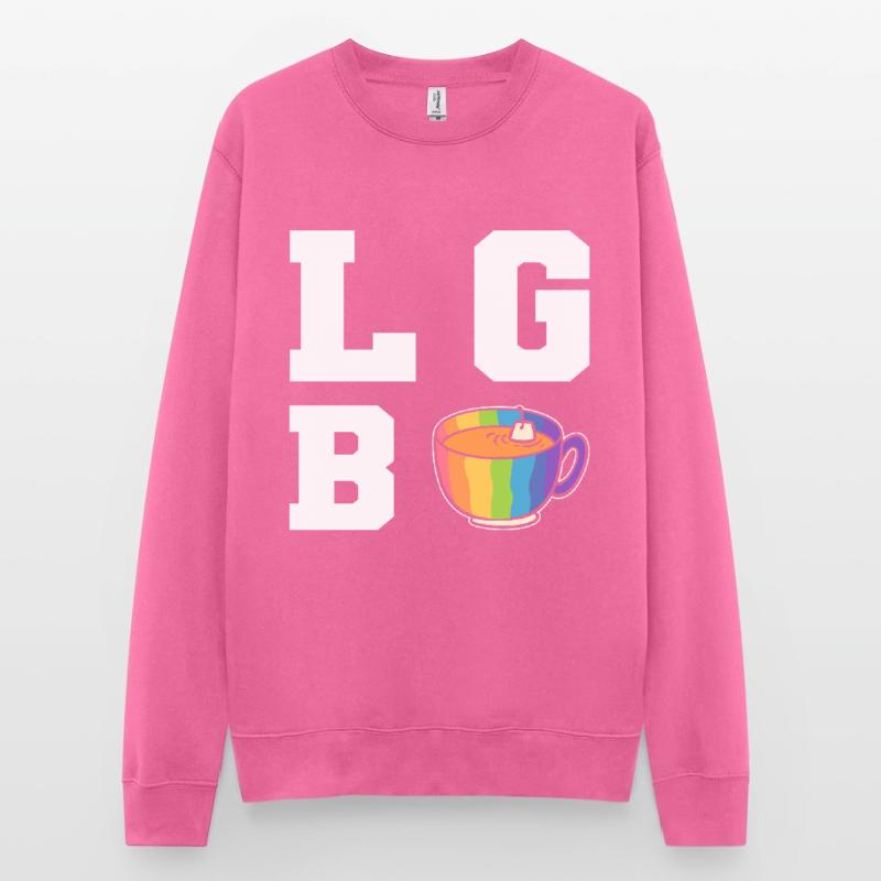 Lgb-Tea Schwul oder lesbisch Unisex Pullover
