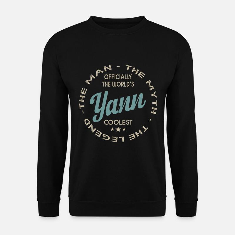 man name - Unisex Sweatshirt - black
