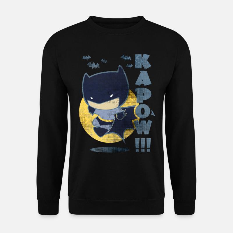Little Hero Chibi Batman - Unisex Sweatshirt - black