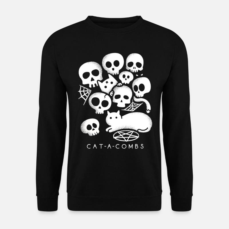Peignes pour chats - Sweat-shirt Unisexe - noir