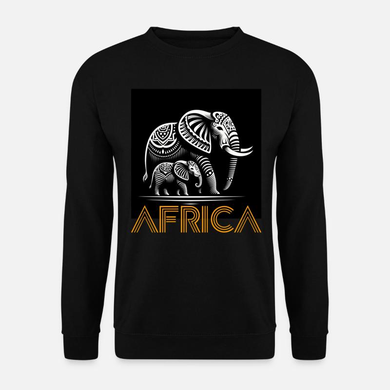 Africa - Unisex Pullover - Schwarz