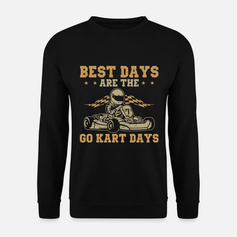 Go Kart - Unisex Pullover - Schwarz