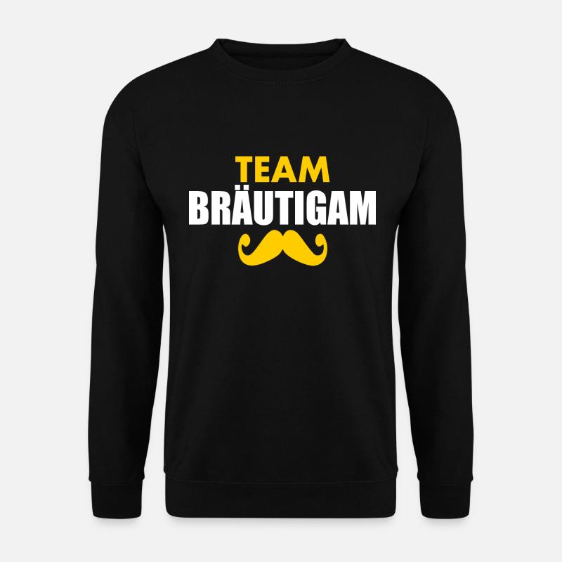 Team bräutigam - Unisex Pullover - Schwarz