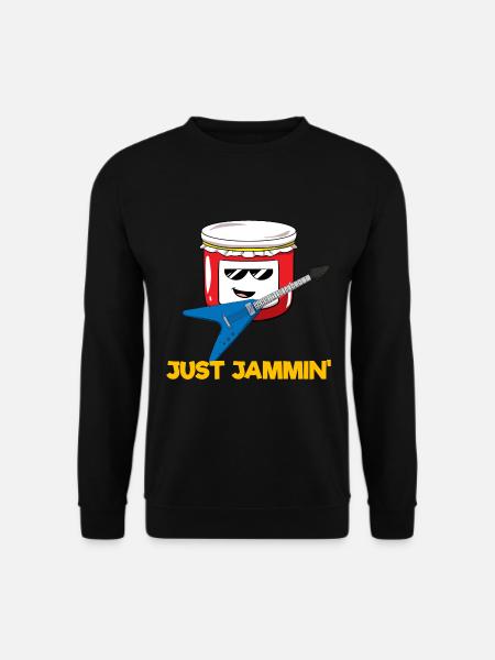 Jam Worth Gitarrist - Unisex Pullover - Schwarz