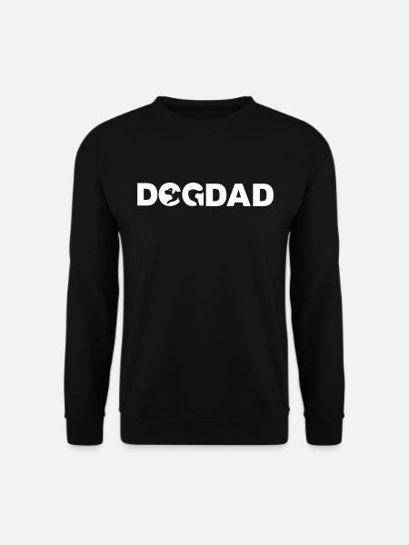 Dog Dad - Hundevater - Unisex Pullover - Schwarz