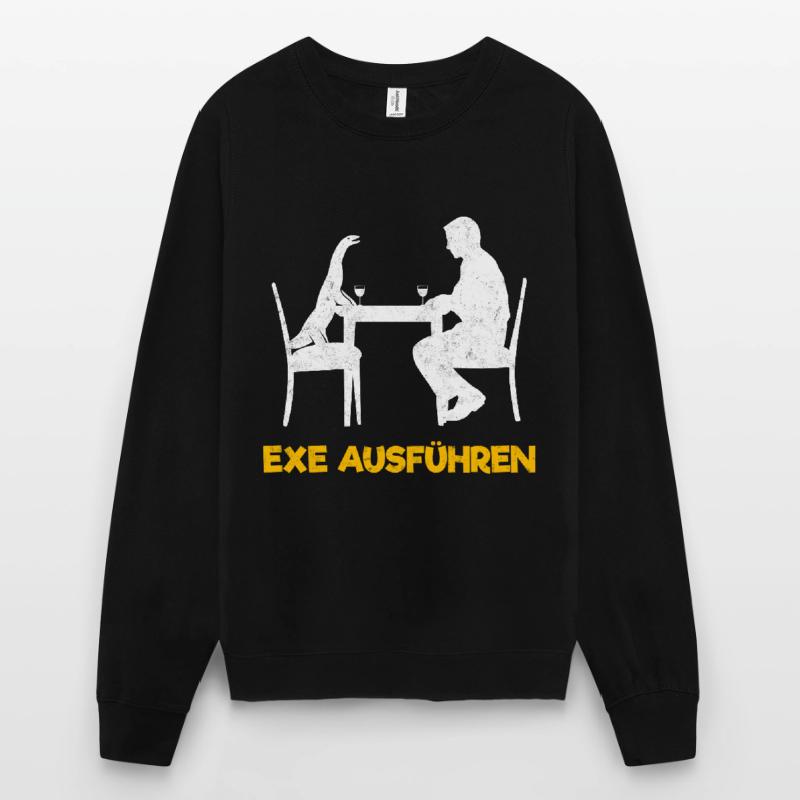 exe exécuter l’informatique programmeur admin Sweat-shirt Unisexe