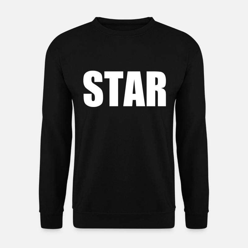 Star - Unisex Pullover - Schwarz