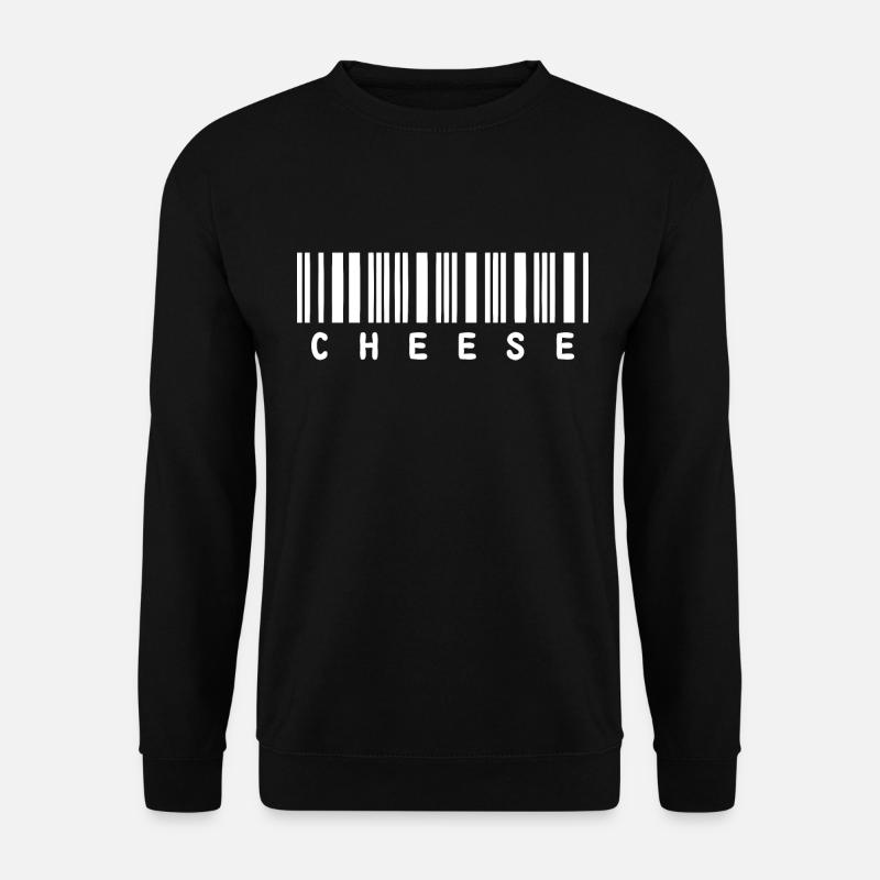 Cheese code (Käse Code) - Unisex Pullover - Schwarz