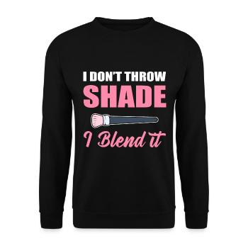 Make-up Schönheitsspezialist - Unisex Pullover - Schwarz - Vorne - Alina (178cm) & Michal (187cm)