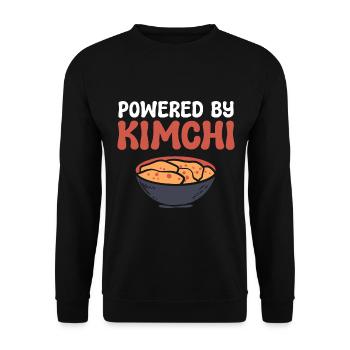 Kimchi -Liebhaber Kochen - Unisex Pullover - Schwarz - Vorne - Alina (178cm) & Michal (187cm)