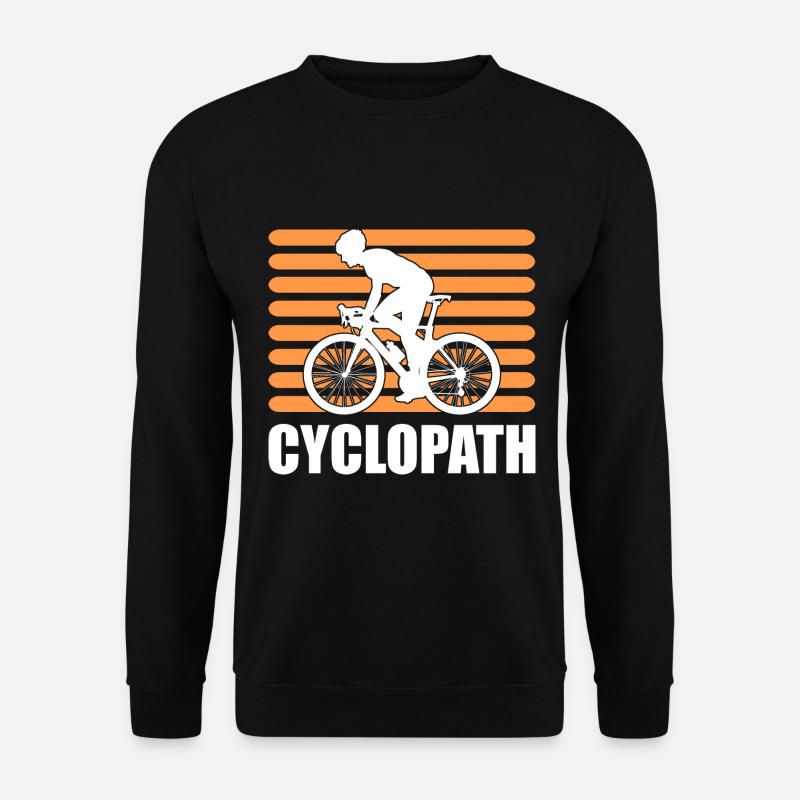 Cyclopath Biker Radfahrer - Unisex Pullover - Schwarz