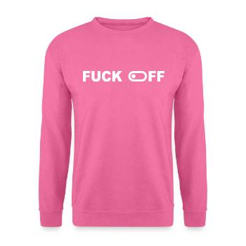 Fuck Off - Unisex Pullover - Pink - Vorne