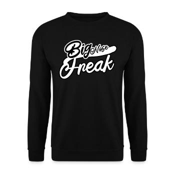 Essentials - Logo - Unisex Sweatshirt - black - Front - Alina (178cm) & Michal (187cm)