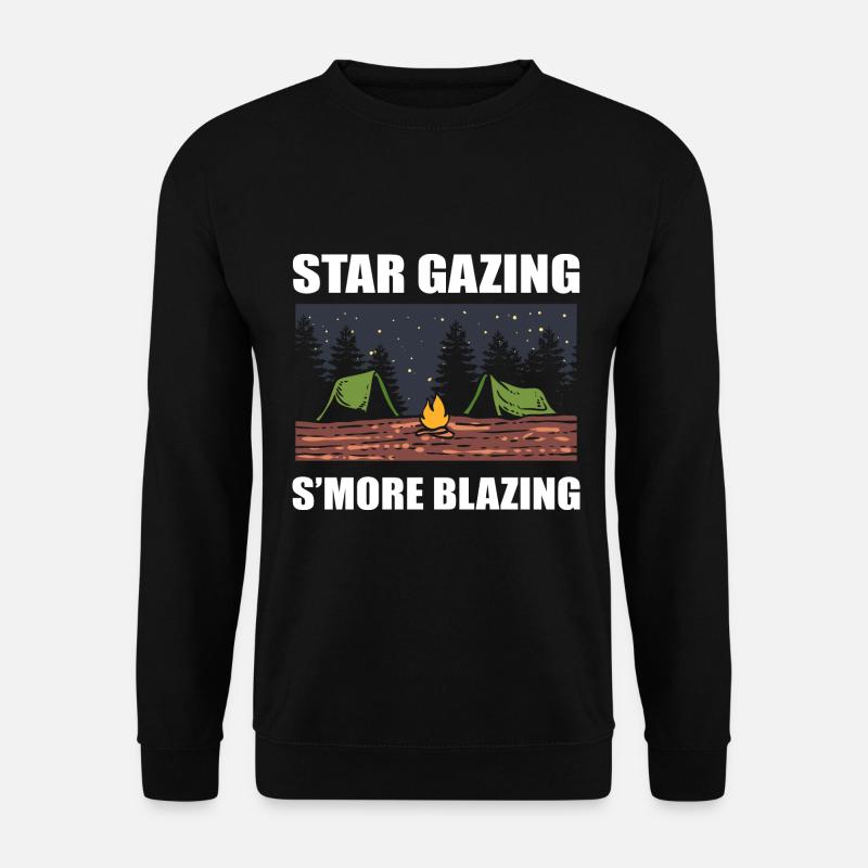 Astronomy Stargazing Motorhome - Unisex Sweatshirt - black