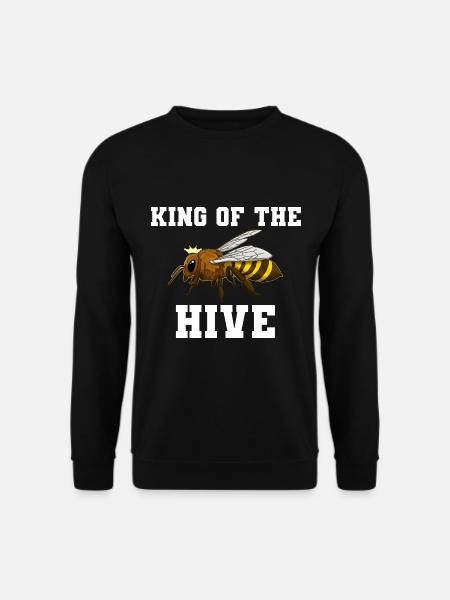 King Of The Hive Imker - Unisex Pullover - Schwarz