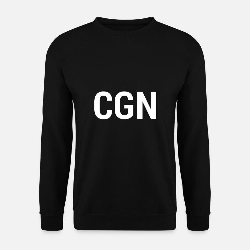CGN Cologne white - Unisex Sweatshirt - black