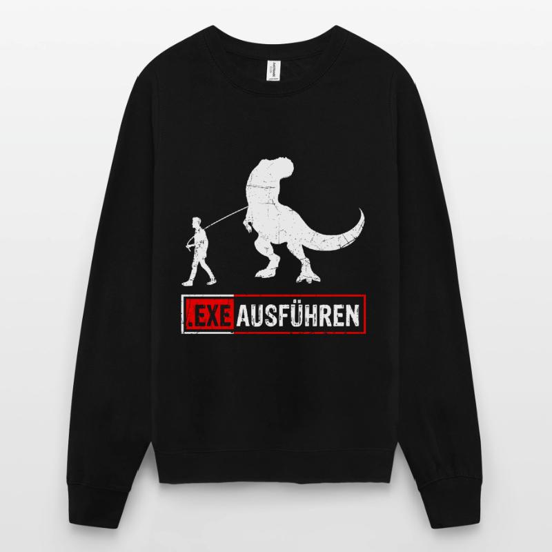 Admin Programmierer ITler Informatik Geschenk EXE Unisex Pullover