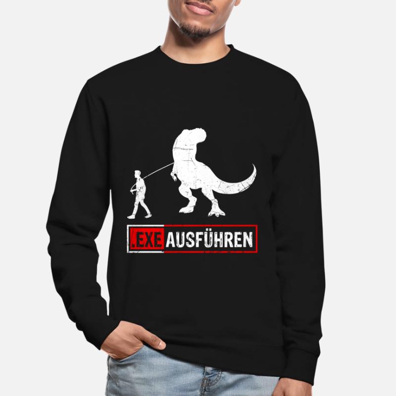 Admin Programmierer ITler Informatik Geschenk EXE Unisex Pullover