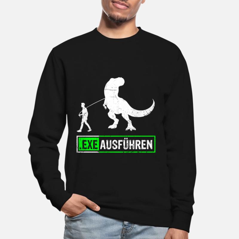 Admin Programmierer ITler Informatik Geschenk EXE Unisex Pullover