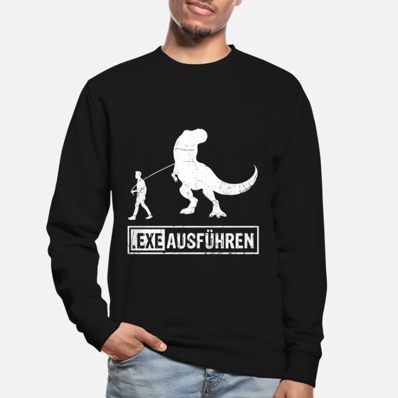 Admin Programmierer ITler Informatiker Spruch EXE Unisex Pullover