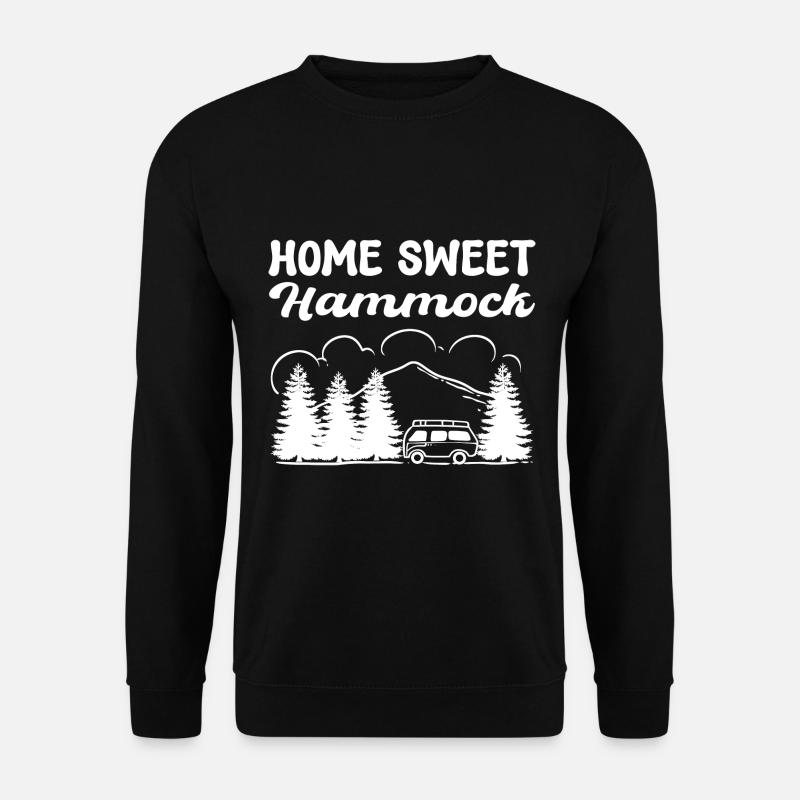 Happy Camping Motorhome - Unisex Sweatshirt - black
