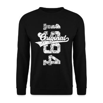 32ND BIRTHDAY ORIGINAL 1994 - Unisex Sweatshirt - black - Front - Alina (178cm) & Michal (187cm)
