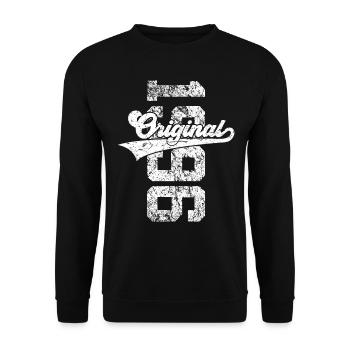30TH BIRTHDAY ORIGINAL 1996 - Unisex Sweatshirt - black - Front - Alina (178cm) & Michal (187cm)