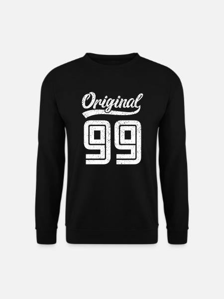 1999 Original 99 geboren 1999 - Unisex Pullover - Schwarz