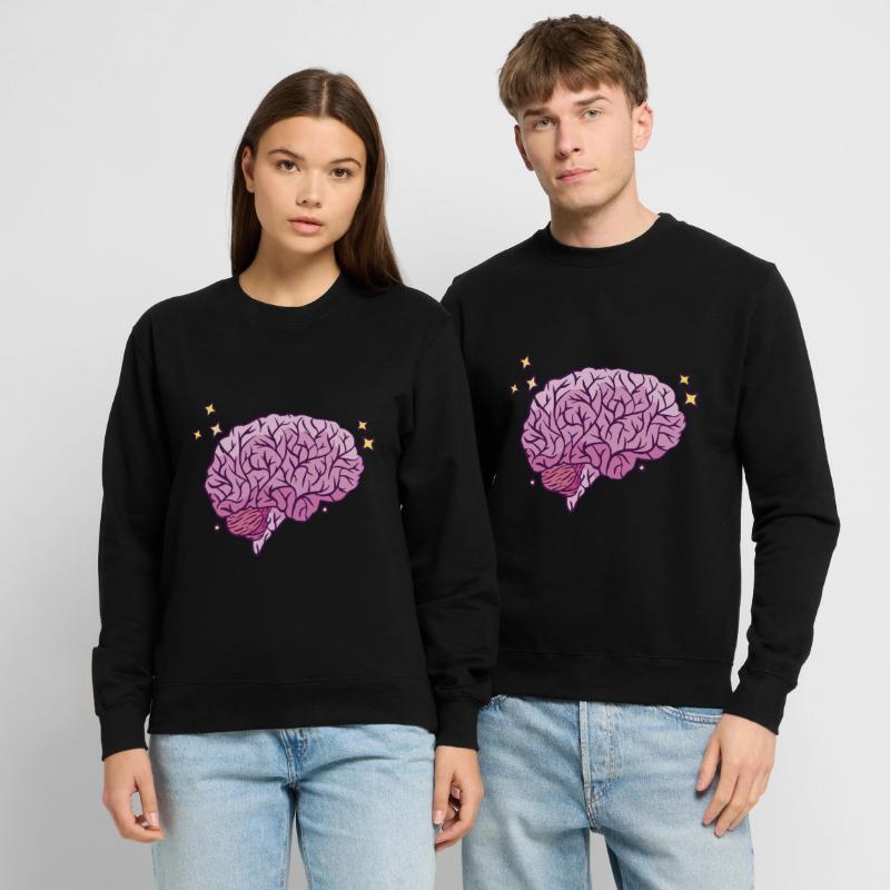 Brain Learning Smart Thinking Knowledge Unisex Sweatshirt