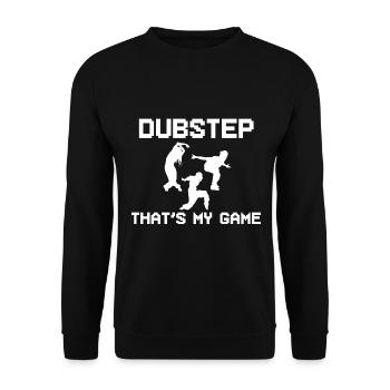 Dubstep-Liebhaber Dubstep-Künstler - Unisex Pullover - Schwarz - Vorne - Alina (178cm) & Michal (187cm)