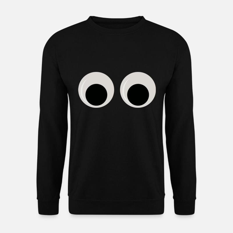 Wackelaugen - Unisex Sweatshirt - black