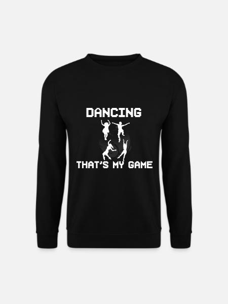 Lustiger Tänzer Balletttänzer - Unisex Pullover - Schwarz